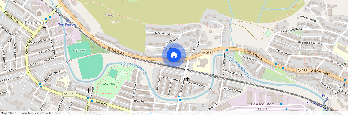 Ystrad Road, Pentre, CF41