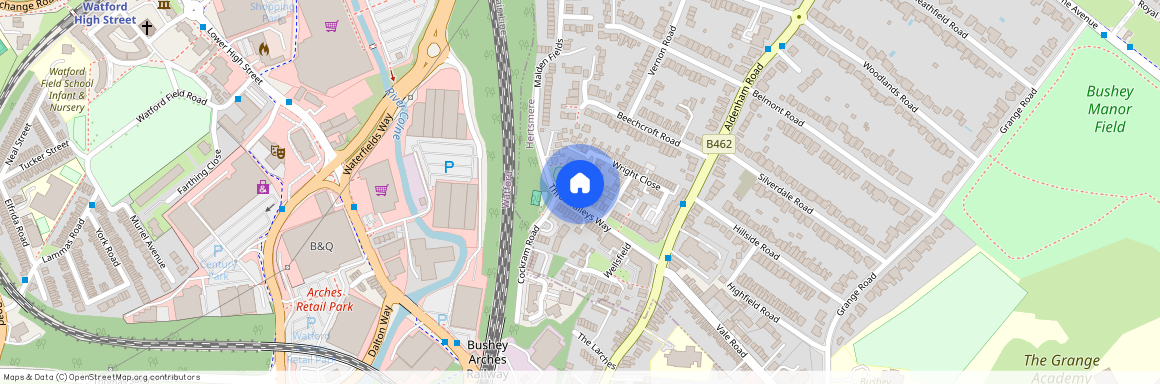 Three Valleys Way, Hertfordshire WD23