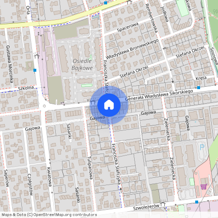 ul. Franciszka Stefczyka, Ząbki, wołomiński, mazowieckie