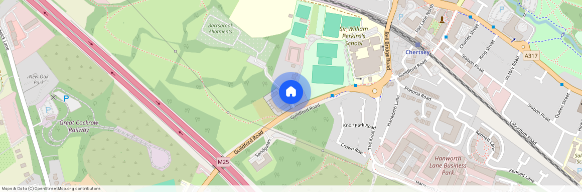 Guildford Road, Chertsey, Surrey, KT16 9LY