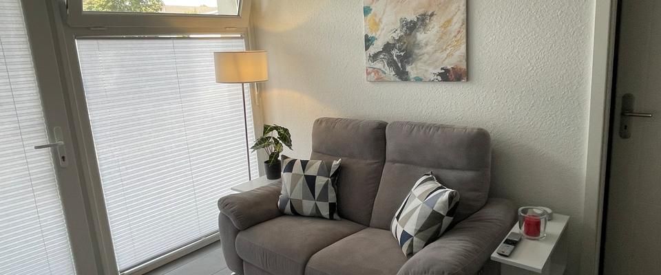 Vollmöbliertes Apartment in Rheinnähe - Photo 1