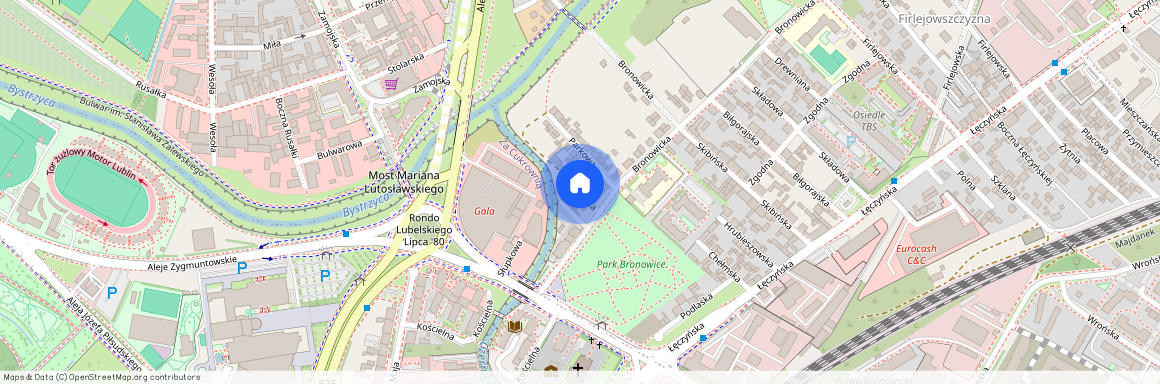 ul. Bystrzycka, Bronowice, Lublin, lubelskie