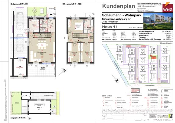 Schaumann-Wohnpark: Doppelhaus in Pottendorf zur Miete – Jetzt besichtigen! 6/1 - HAUS 11 - Foto 1