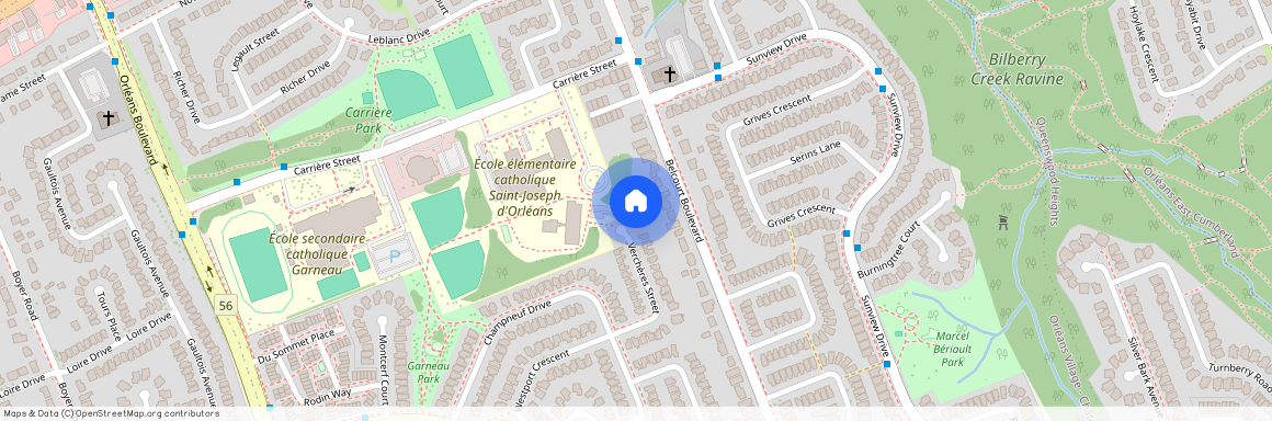 1547 Vercheres Street, Orleans - Convent Glen And Area