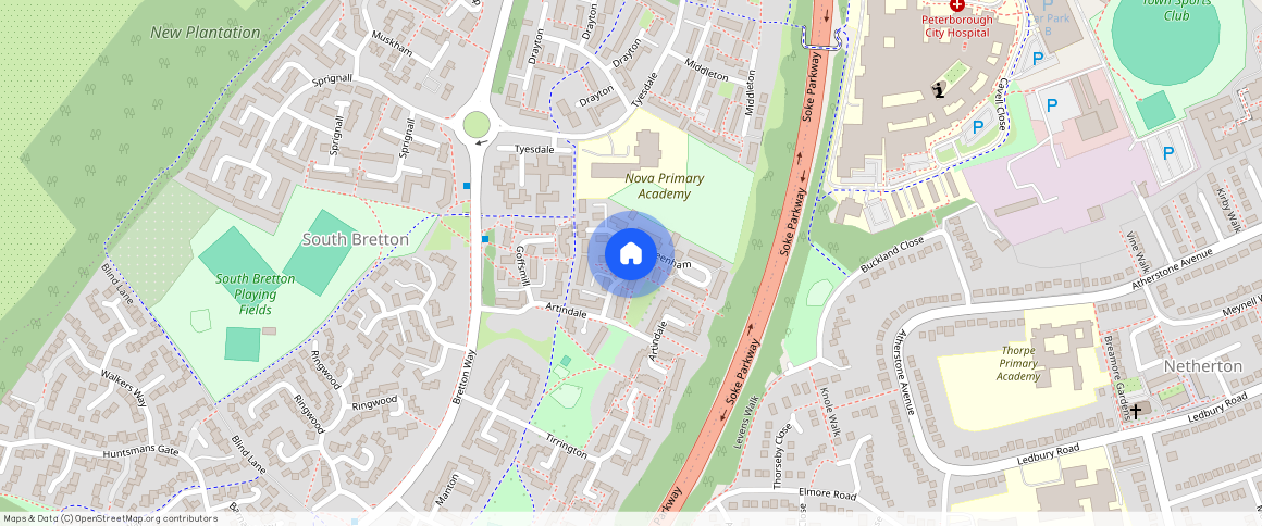 Greenham, Bretton, Peterborough, PE3