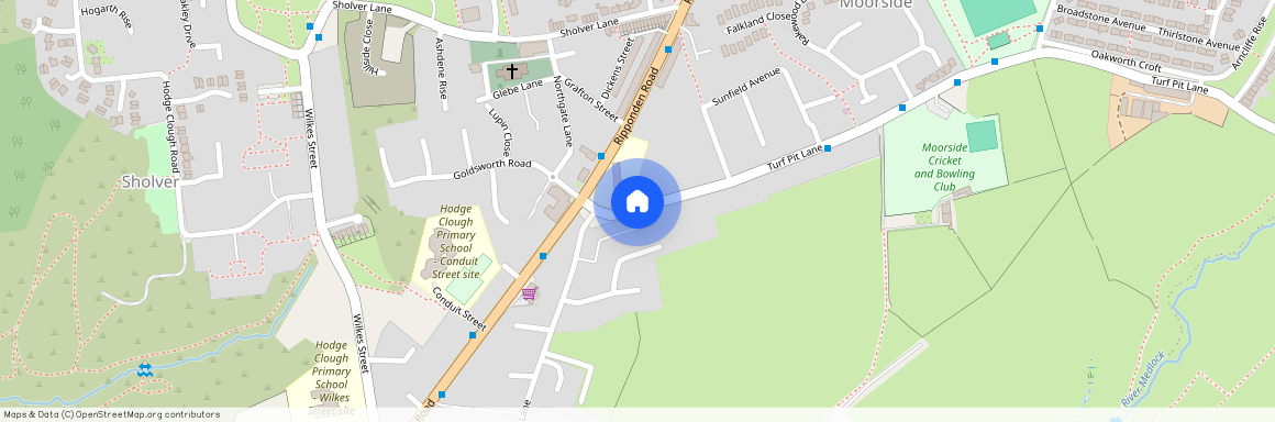 Turf Pit Lane, Moorside, Oldham, OL4