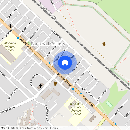 Third Street, Blackhall Colliery, Hartlepool, County Durham, TS27