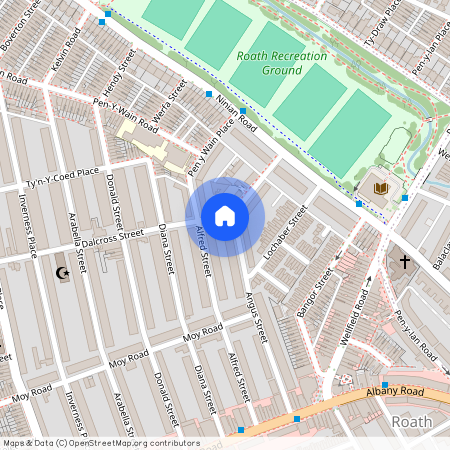 Flat 2 85 Angus Street, CF24 3LX, Glamorgan, Cardiff