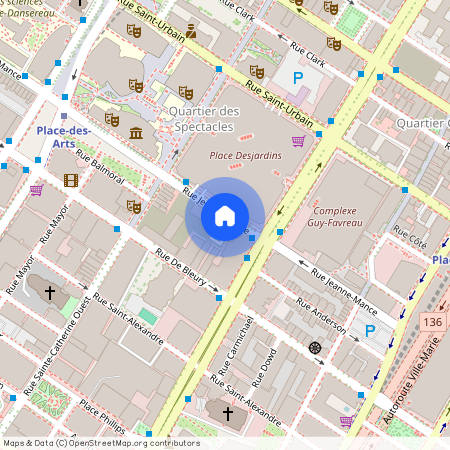 1210 Rue Jeanne-Mance, app.3017, H2X 1M1, H2X 1M1, Montréal