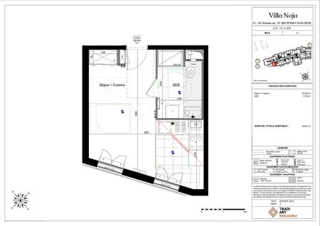 Location Appartement 1 pièce 28m² - Photo 4
