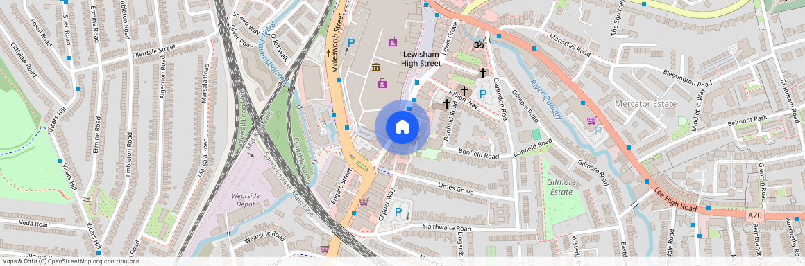 Lewisham High Street, Lewisham, London, SE13