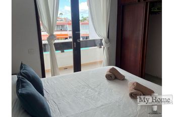 082-479 Renovated two bedroom duplex style bungalow in second line of Playa del Inglés beach.