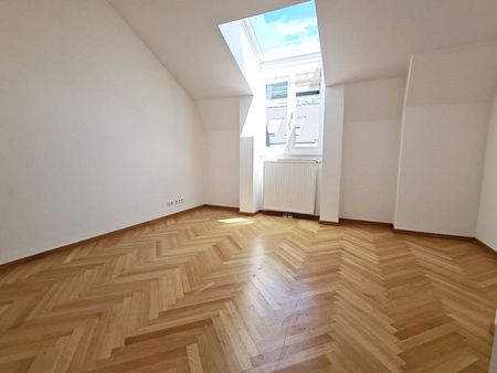 BÖRSE-NÄHE, GONZAGAGASSE, klimatisiertes 122 m2 Dachgeschoss mit 8 m2 Terrasse, 3 Zimmer, Komplettküche, 2 Bäder, Parketten - Foto 5