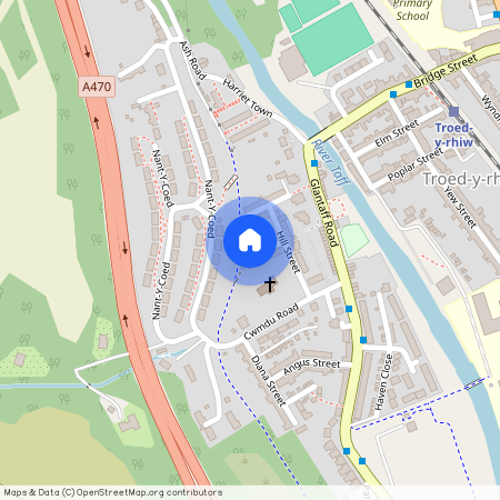 Church Street, Troedyrhiw, Merthyr Tydfil, CF48