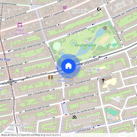 Nieuwe Pijp, 1073 CZ, Sarphatipark, Amsterdam