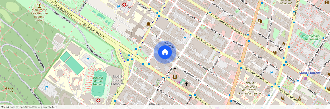 3667 Rue Jeanne-Mance, Montréal (Le Plateau-Mont-Royal), H2X2K4