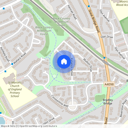 Crantock Gardens Bilston, Wolverhampton