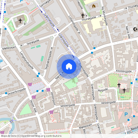 Nørre Allé 61, 1, Aarhus