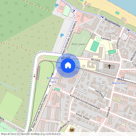 al. gen. Józefa Hallera, Brzeźno, Gdańsk, pomorskie