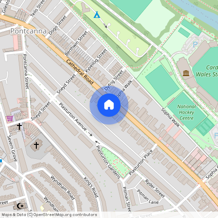 Cathedral Road, Cardiff, CF11