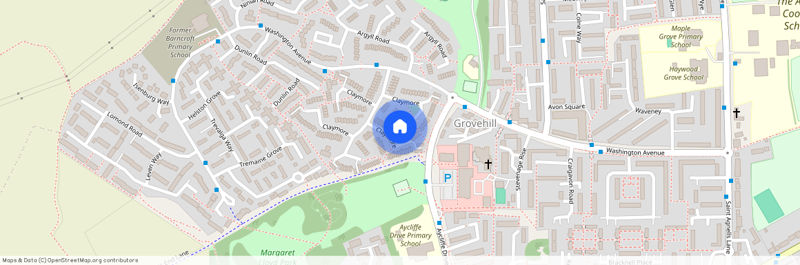 Claymore, Grovehill, HP2