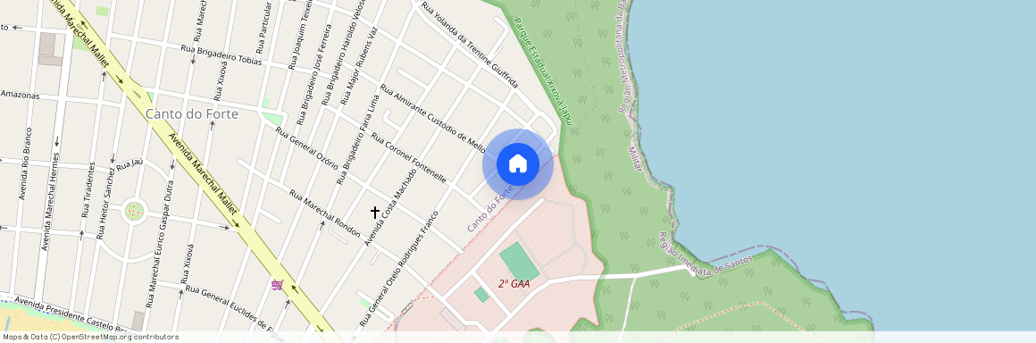 Rua General Góes Monteiro, Canto do Forte, Praia Grande