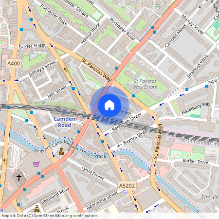 Rousden Street, Camden, NW1, London