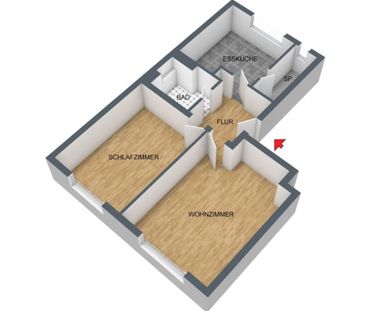 Gute Aufteilung mit viel Platz - Foto 1