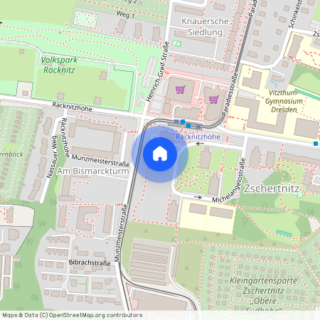 Michelangelostr. 11, 01217 Dresden OT Räcknitz / Zschertnitz mit Strehlen