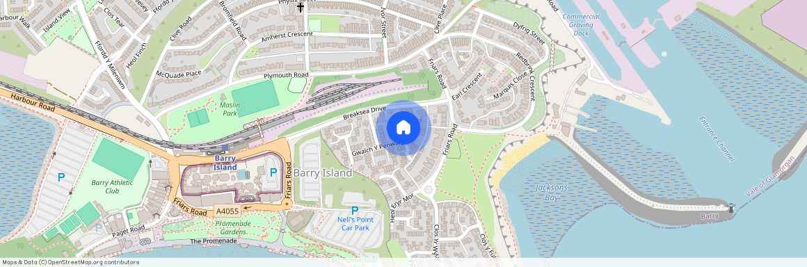 Heol Gylfinir, Barry Island CF62