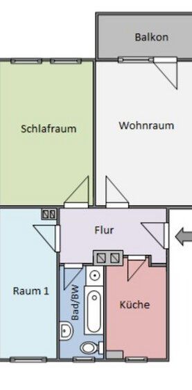 Hintere Gellertstraße 45, 08525 Plauen - Photo 1