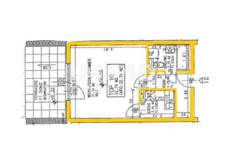 1- Zimmer Wohnung mit Terrasse | Kalvarienbergstraße 134 Top 10 - Foto 5