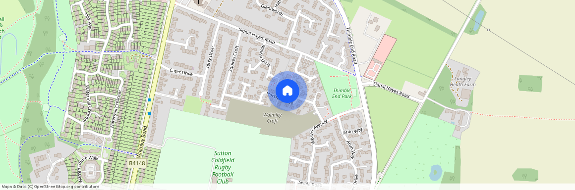Horsfall Drive, Sutton Coldfield, West Midlands, B76