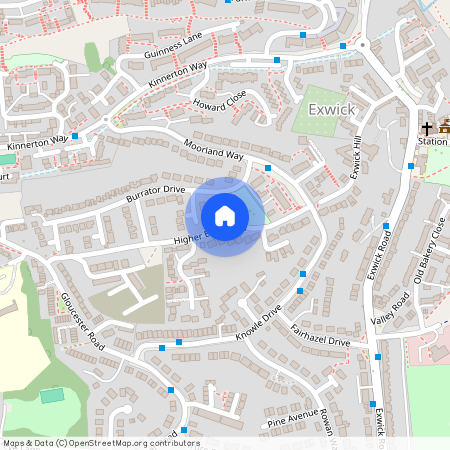 Higher Exwick Hill, Exeter, EX4