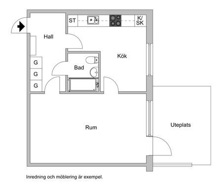 Andersbergsringen 12 A, Halmstad - Foto 5