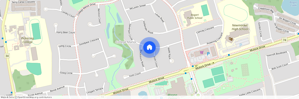 853 Firth Court Unit# Walk out Basement, Newmarket