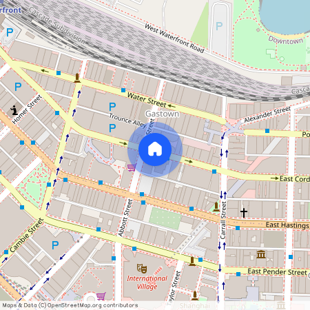 google map, Vancouver, Vancouver, Metro Vancouver, V6B 2K9