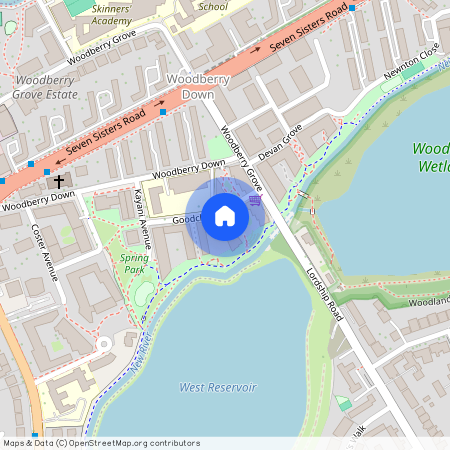 Woodberry Down, Finsbury Park, London