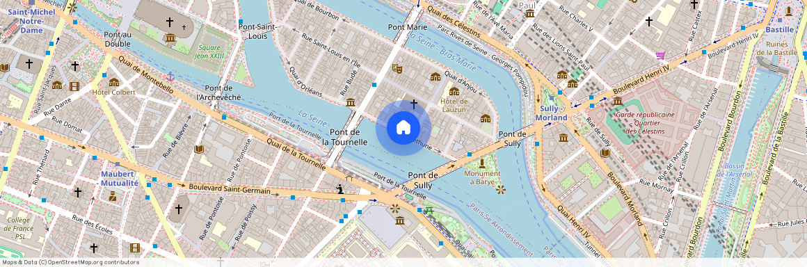 Île Saint Louis, Paris 4Ème