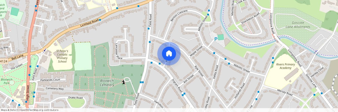 Pine Street, Bloxwich