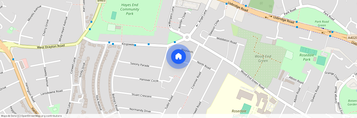 Tudor Square, Hayes
