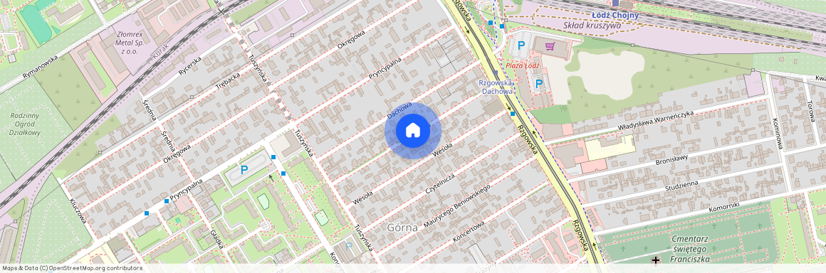 Chojny, Antenowa, Łódź