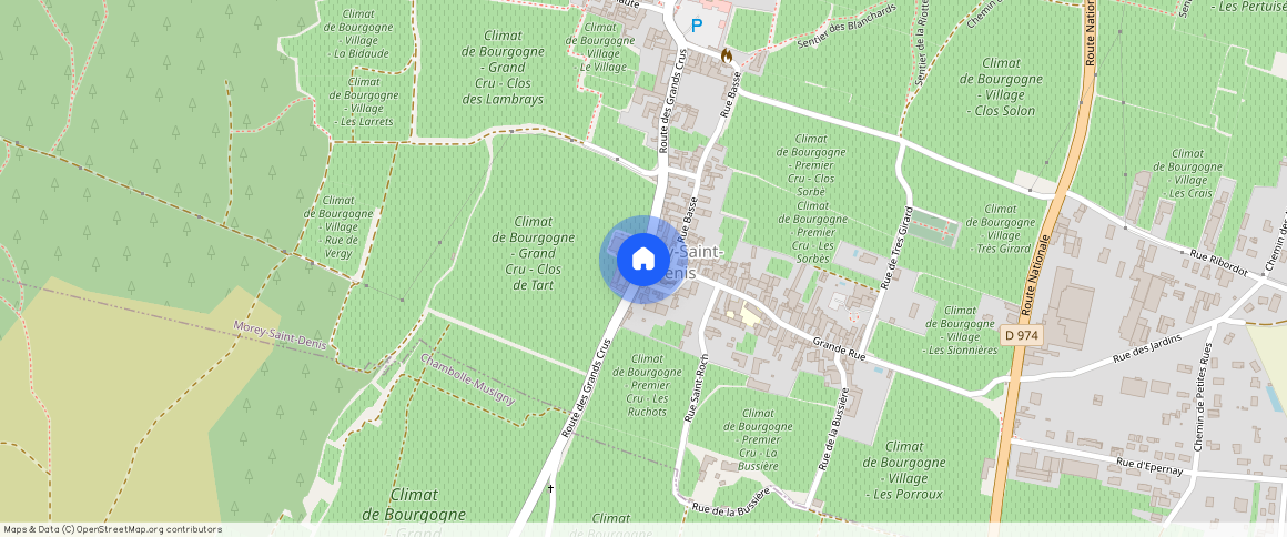 Morey St Denis, Secteur 20 Kms Ext. Dijon Sud