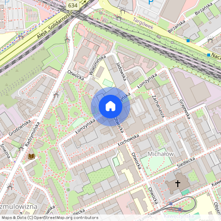 ul. Łomżyńska, Szmulowizna, Praga-Północ, Warszawa, mazowieckie