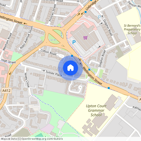 Cheshire Court, Sussex Place, Slough, SL1