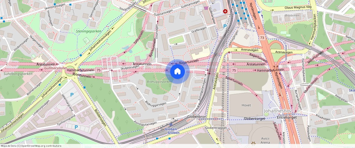 Skulptörvägen **, Johanneshov