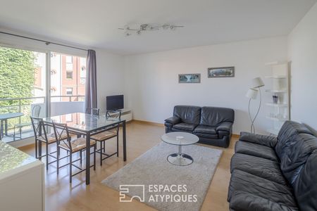 Appartement meublé proche gare avec balcon et parking - Photo 2