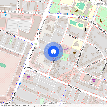 ul. Bartosza Głowackiego, Głogów, głogowski, dolnośląskie