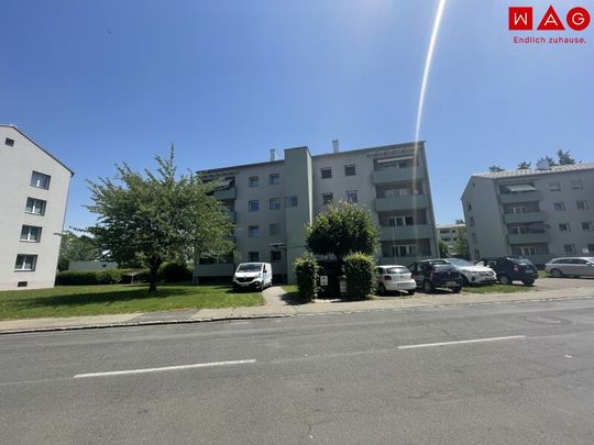 Attraktive 57m² Wohnung mit Balkon & Küche in sonniger Siedlungslage! - Foto 1