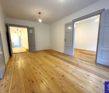 Erstbezug provisionsfrei: Toprenovierter 76m² Altbau mit Einbauküch... - Photo 6